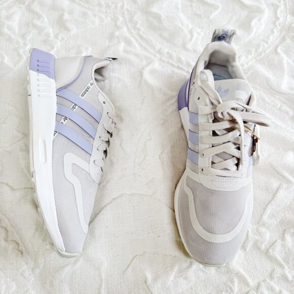 Adidas Multix Women's Shoes Grey One-Dust Purple-Cloud Size 7.5 New - Picture 2 of 9